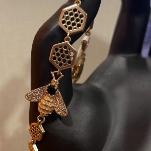 Honeybee Honeycomb Bracelet